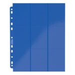 Ultimate Guard 18-Pocket Pages Side-Loading (10) - Blue - Image 2