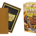Dragon Shield Standard Sleeves - Matte Gold (100 Sleeves)