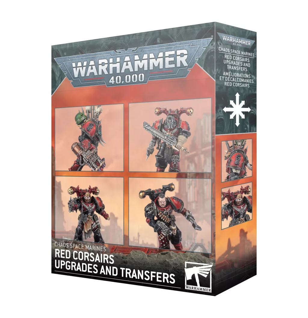 99120102226 CHAOS SPACE MARINES: RED CORSAIRS UPGRADES & TRANSFERS - Image 1