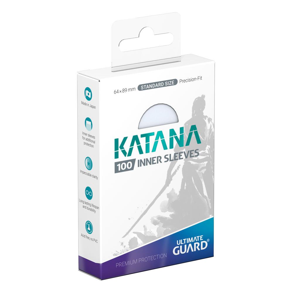 x_ugd011337 Ultimate Guard Katana Inner Sleeves Standard Size (100) - Image 1
