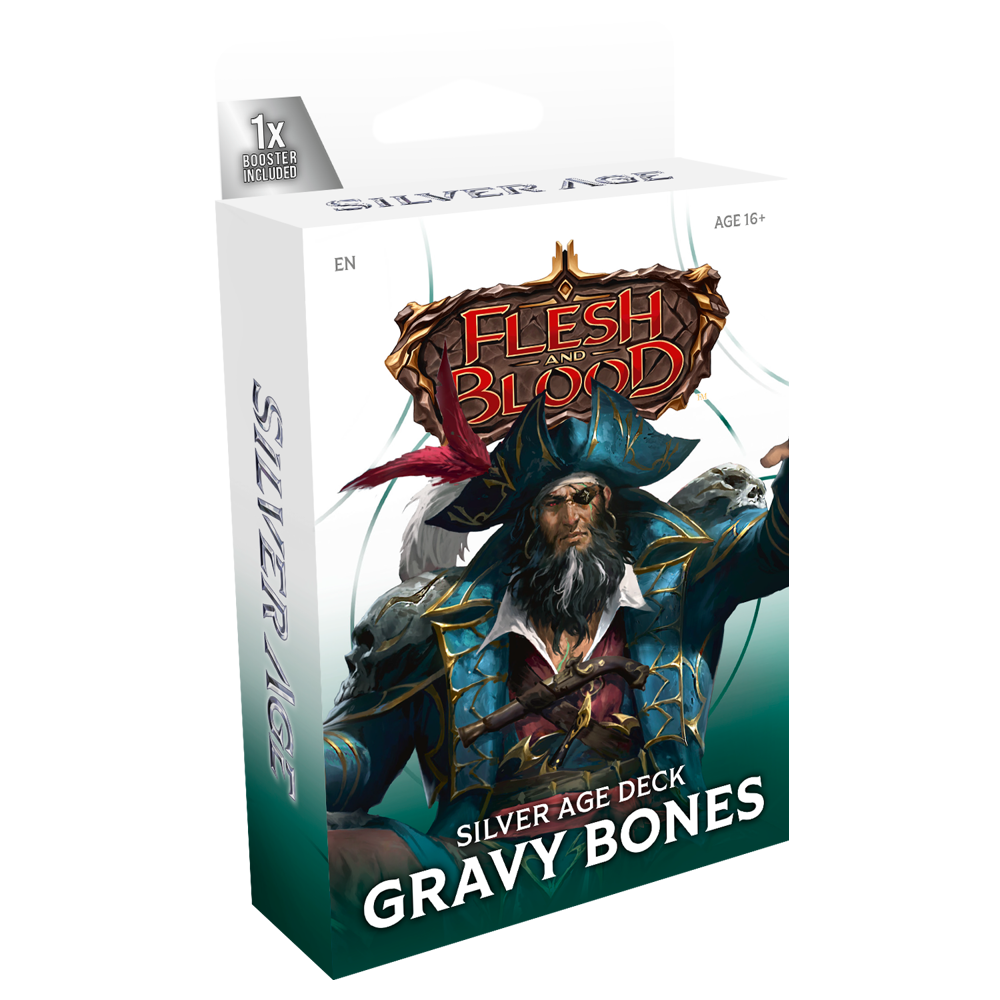 LSSFAB2608-D4 Flesh and Blood - Silver age Deck Chapter 3 - Gravy Bones - Image 1