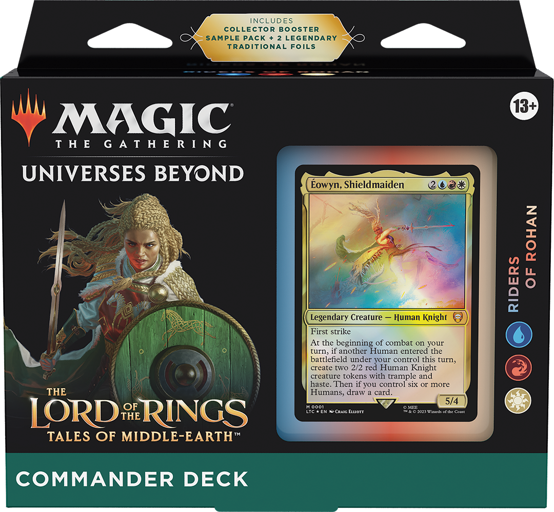 en_BjzAh1eXFvXF The Lord of the Rings: Tales of Middle-earth™ Commander Deck - Riders of Rohan - EN - Image 1
