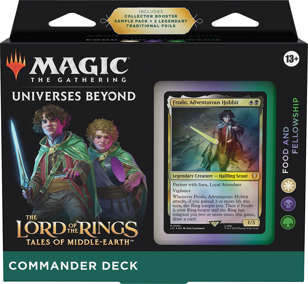 en_OdahDw6XOh3U The Lord of the Rings: Tales of Middle-earth™ Commander Deck - Food and Fellowship - EN - Image 1