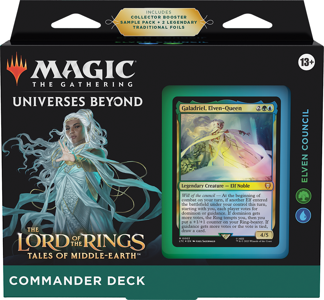 en_scILR5uHfvG9 The Lord of the Rings: Tales of Middle-earth™ Commander Deck - Elven Council - EN - Image 1