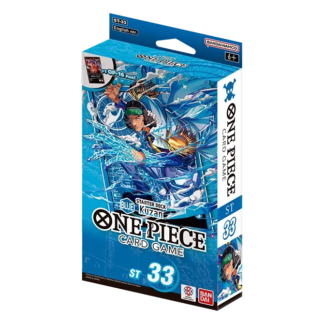img_item01 One Piece Card Game - Blue Kuzan Starter Deck ST-33 - EN – Bild 1