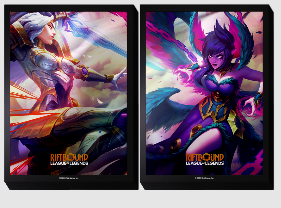 letöltés Riftbound: League of Legends TCG - Vendetta Morgana vs Kayle Sleeves - Image 1