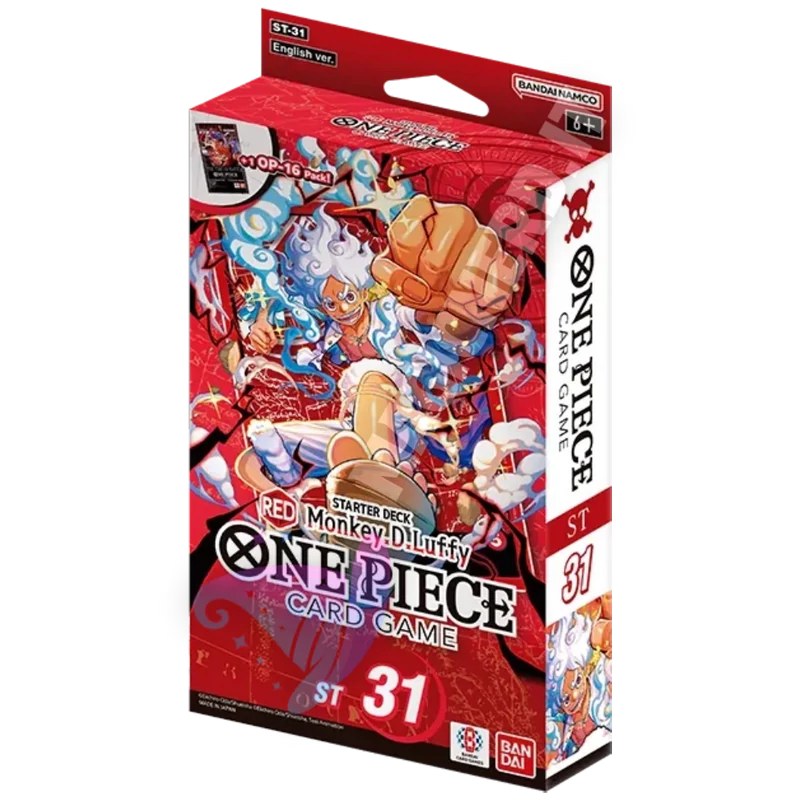 st31 One Piece Card Game - Red Monkey D. Luffy Starter Deck ST-31 - EN - Image 1