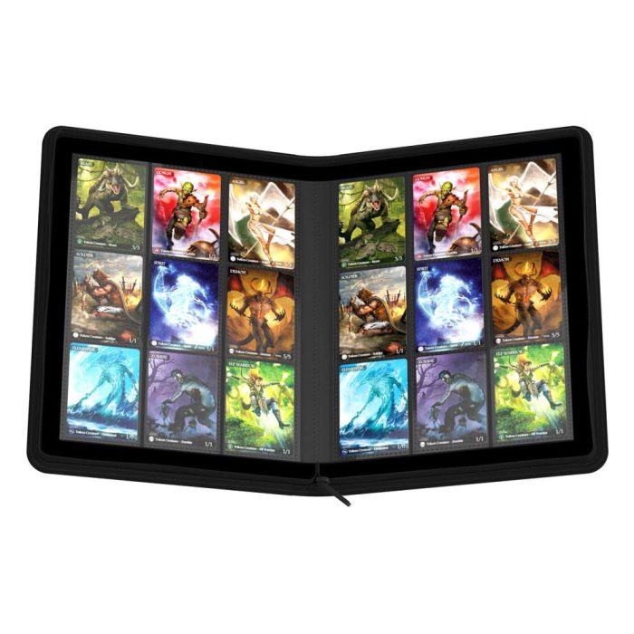 Ultimate Guard Zipfolio 360 18-Pocket Xenoskin - Black - Image 3