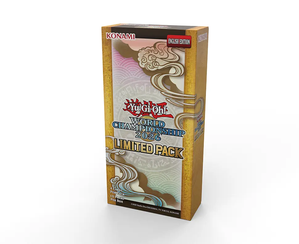LP26-UP-Display-02-US YGO - Limited Pack World Championship 2026 Display (10 Packs) - EN - Image 1