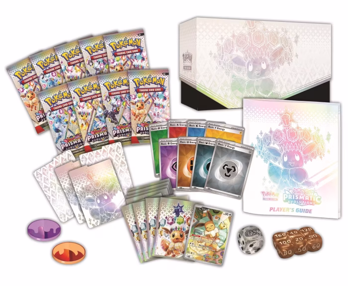 Pokémon TCG – Scarlet & Violet: Prismatic Evolutions Elite Trainer Box – EN - Image 2