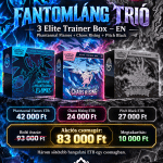 Pokémon TCG : Fantomláng Trió – 3 Elite Trainer Box csomag – EN