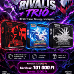 Pokémon TCG – Rivális Trió – 3 Elite Trainer Box – EN