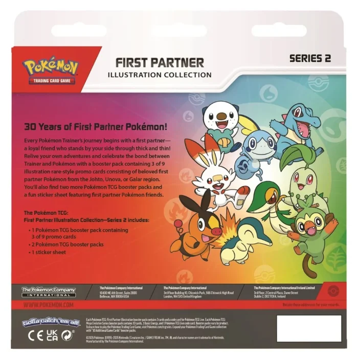 Pokémon TCG – First Partner Illustration Collection – Series 2 – EN - Image 2