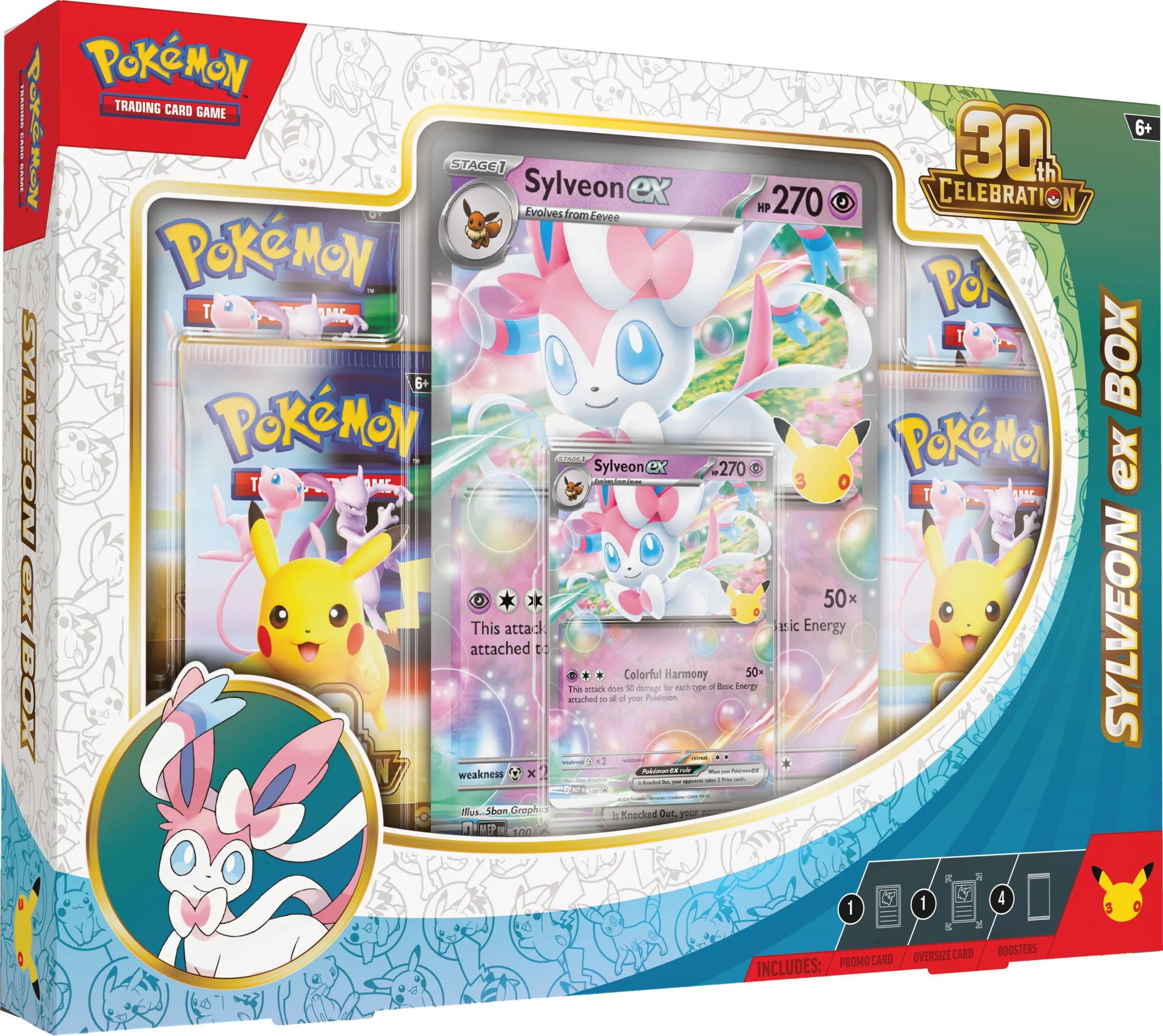 ee6cfed8bd2c80b4045f7d193fdc079cc31122dc-2560x2281.webp Pokémon TCG: 30th Celebration – Sylveon ex Box – EN - Image 1