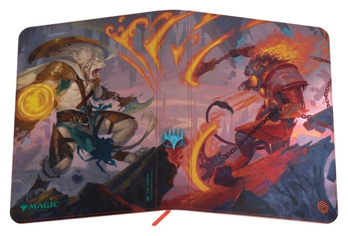 Ultimate Guard Zipfolio 360 Xenoskin Magic: The Gathering "Reality Fracture" - Ajani Resolute / Ajani Unrelenting - Image 3