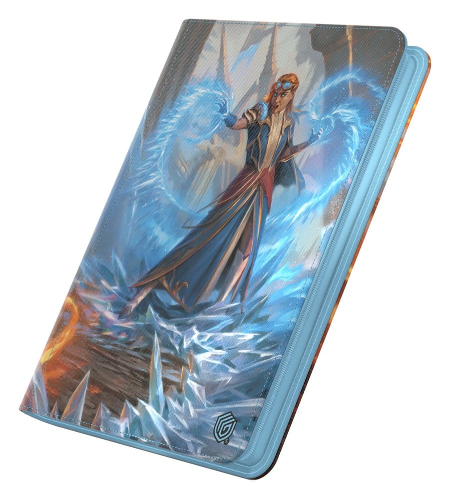 x_ugd011984 Ultimate Guard Zipfolio 360 Xenoskin Magic: The Gathering "Reality Fracture" - Chandra, Chill of Compliance / Chandra, Torch of Defiance - Image 1