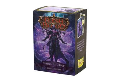 146290_0 Dragon Shield Standard size License Sleeves - Flesh and Blood - Viserai, Usurper (100 Sleeves) - Image 1