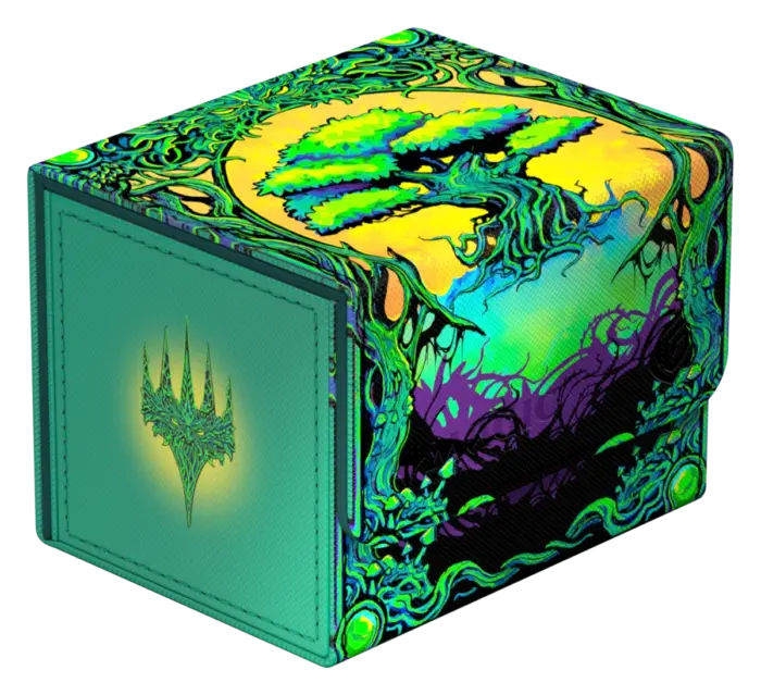 Ultimate Guard Sidewinder 100+ Xenoskin – Magic: The Gathering – Mana Token – Forest - 5. kép