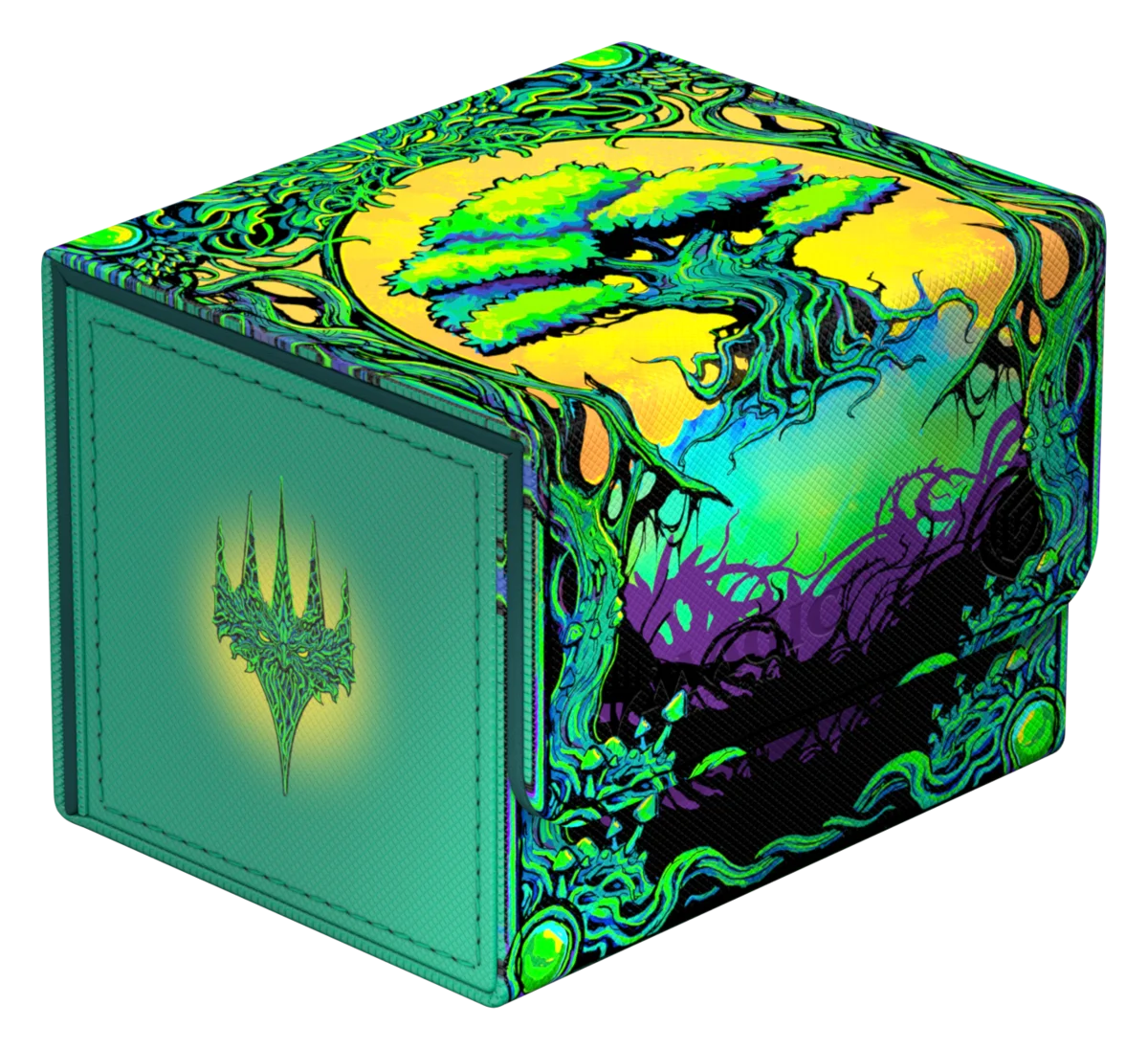 UGD012002_0002_solo_1200x1096 Ultimate Guard Sidewinder 100+ Xenoskin – Magic: The Gathering – Mana Token – Forest - 1. kép