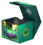 Ultimate Guard Sidewinder 100+ Xenoskin – Magic: The Gathering – Mana Token – Forest - 3. kép