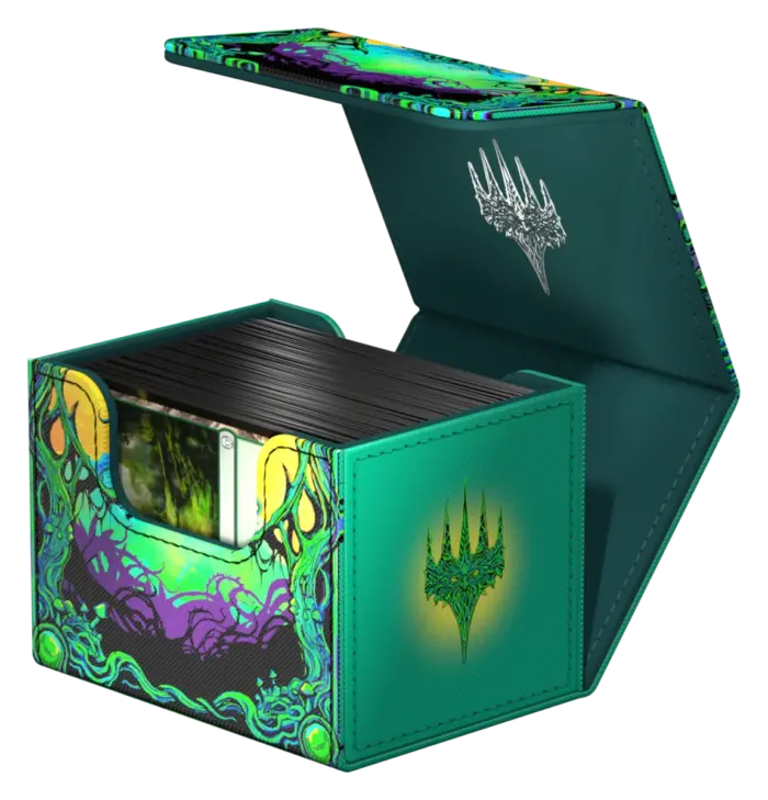 Ultimate Guard Sidewinder 100+ Xenoskin – Magic: The Gathering – Mana Token – Forest - 3. kép