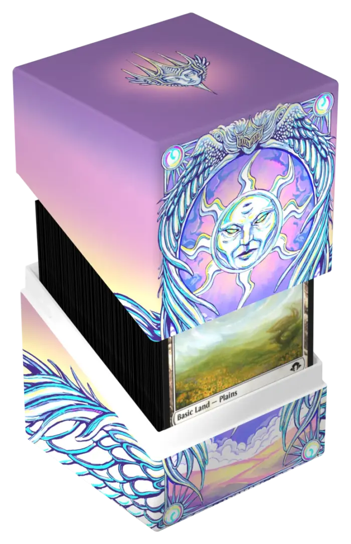 Ultimate Guard RTE Boulder 100+ – Magic: The Gathering – Mana Token – Plains - 3. kép