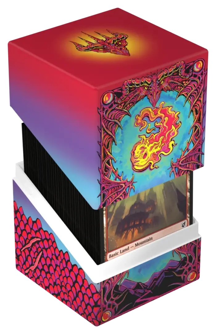 Ultimate Guard RTE Boulder 100+ – Magic: The Gathering – Mana Token – Mountain - 3. kép
