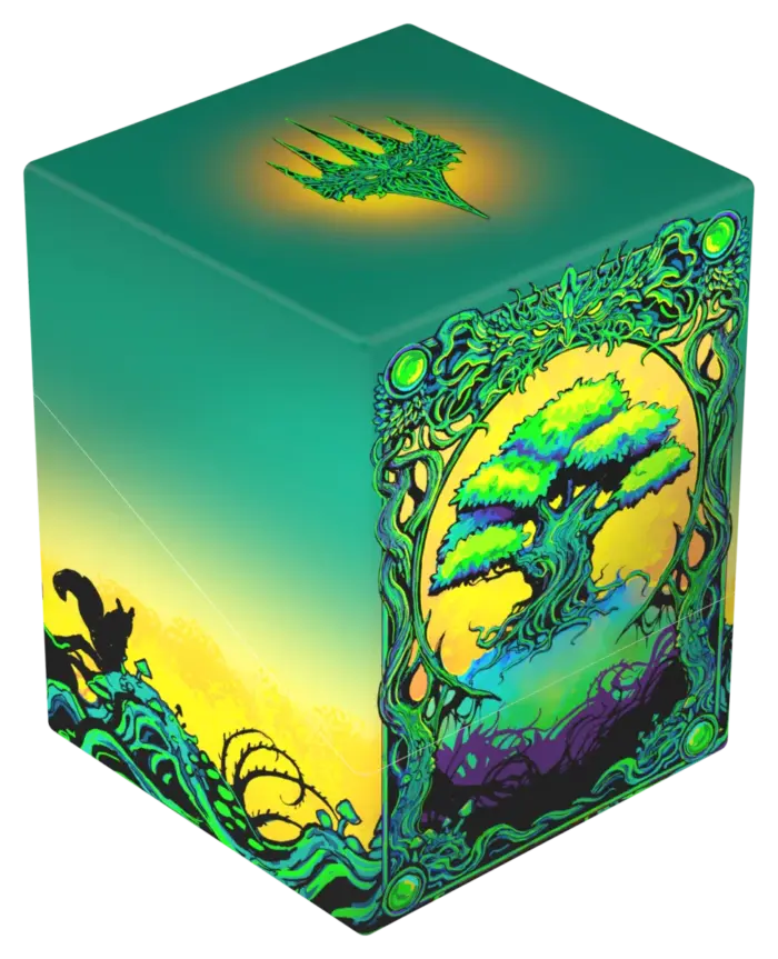 Ultimate Guard RTE Boulder 100+ – Magic: The Gathering – Mana Token – Forest - 4. kép