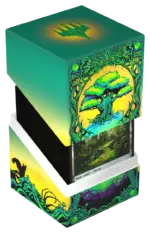 Ultimate Guard RTE Boulder 100+ – Magic: The Gathering – Mana Token – Forest - 3. kép