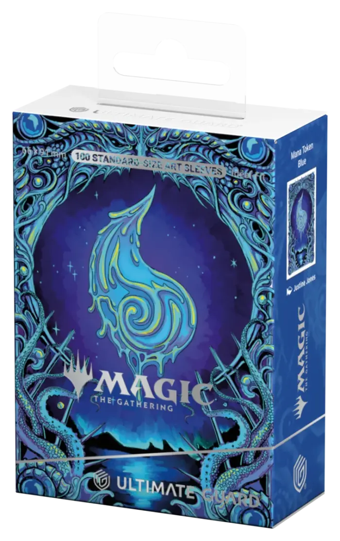 Ultimate Guard Art Sleeves – Magic: The Gathering – Mana Token – Island – 100 db - 5. kép