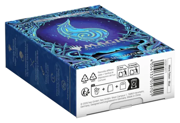 Ultimate Guard Art Sleeves – Magic: The Gathering – Mana Token – Island – 100 db - 4. kép