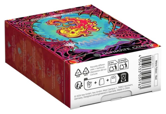 Ultimate Guard Art Sleeves – Magic: The Gathering – Mana Token – Mountain – 100 db - 4. kép