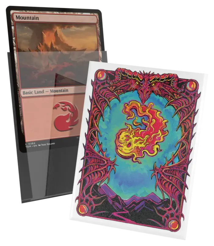 Ultimate Guard Art Sleeves – Magic: The Gathering – Mana Token – Mountain – 100 db - 2. kép