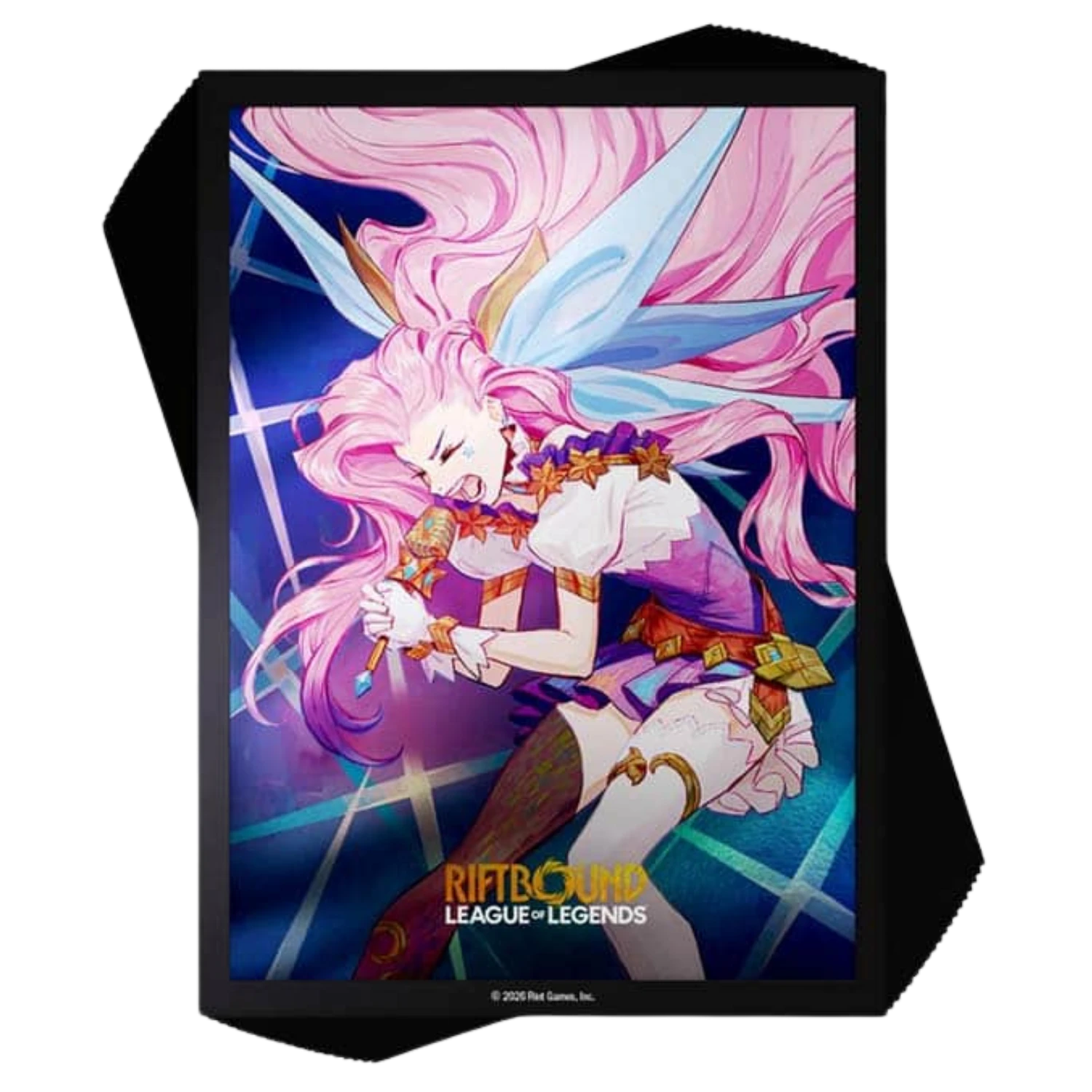 UVSRB05AS03__99140 Riftbound: League of Legends TCG: Radiance "Seraphine, Starry-Eyed Songstress" - Card Sleeves (100) - Image 1