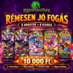 Pokémon TCG – Rémesen jó fogás Halloween-csomag – 5 booster – EN