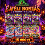 Pokémon TCG – Éjféli bontás Halloween-csomag – 8 booster – EN