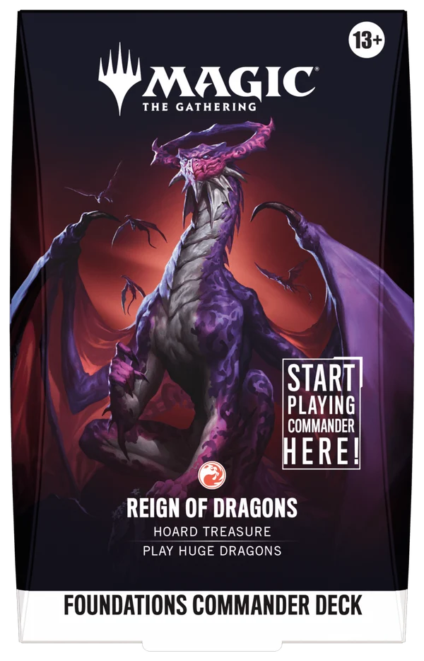 magic-the-gathering-foundations-starter-commander-deck-reign-of-dragons-8204498.png Magic: The Gathering – Foundations Commander Deck – Reign of Dragons – EN - Image 1