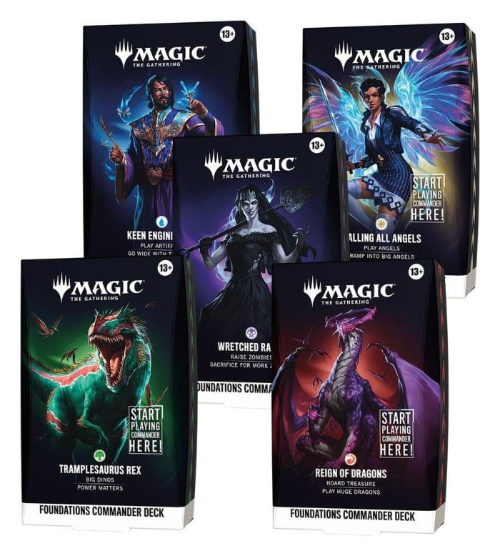 Magic: The Gathering – Foundations Commander Deck – Tramplesaurus Rex – EN - Image 3